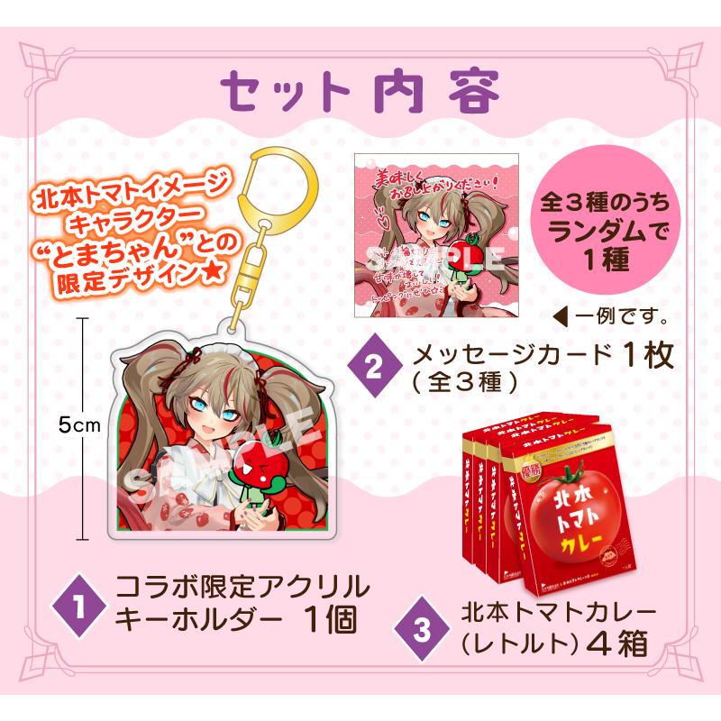 北本トマトカレー　春日部つくし＆とまちゃんコラボセット |  | 03