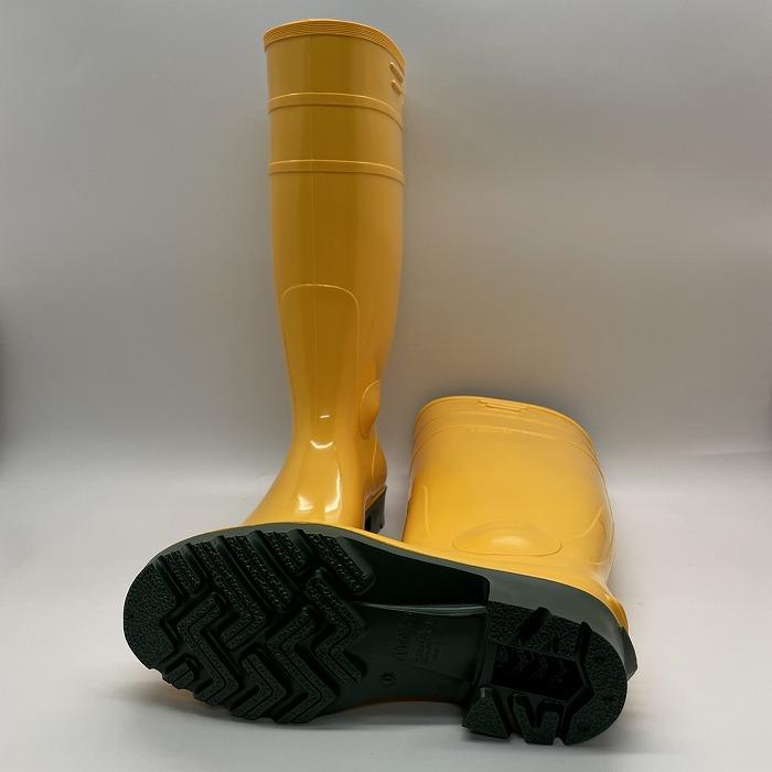 あ*み様 イエロー ラバーブーツ 防水 ガーデニング用日本製品アキレス