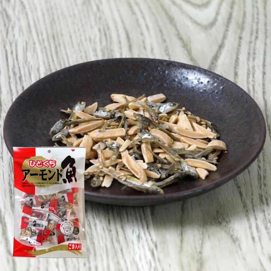 アーモンド 泉屋製菓 そら豆 泉屋製菓総本舗 ひとくちアーモンド魚 16個包装入 1袋 おやつくん お菓子の専門店