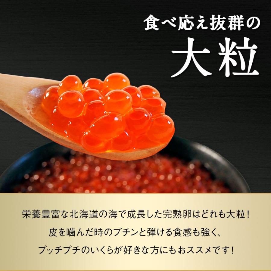 訳あり 鮭いくら 醤油漬け 1kg(500g×2) 北海道産 いくら 鮭卵 訳アリ