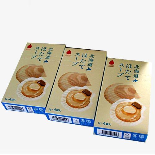 北海道 ほたてスープ 他北海道品 グリーンズ北見 北海道ほたてスープ 12袋入（4袋×3箱）北海道 お土産