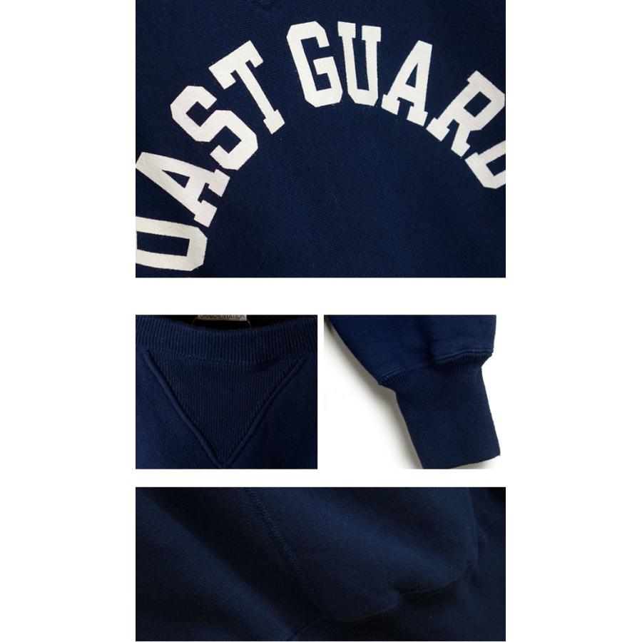 Buzz Rickson's COASTGUARD スウェット リバースウィーブ SUGAR CANE バズリクソンズ（Buzz Rickson's）ミリタリー