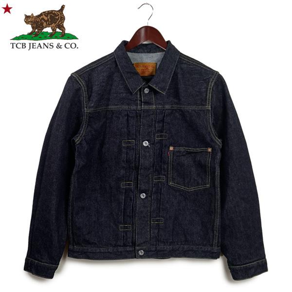 TCBジーンズ S40's ジャケット 14oz “Simplified” タイプ1 デニム : 着
