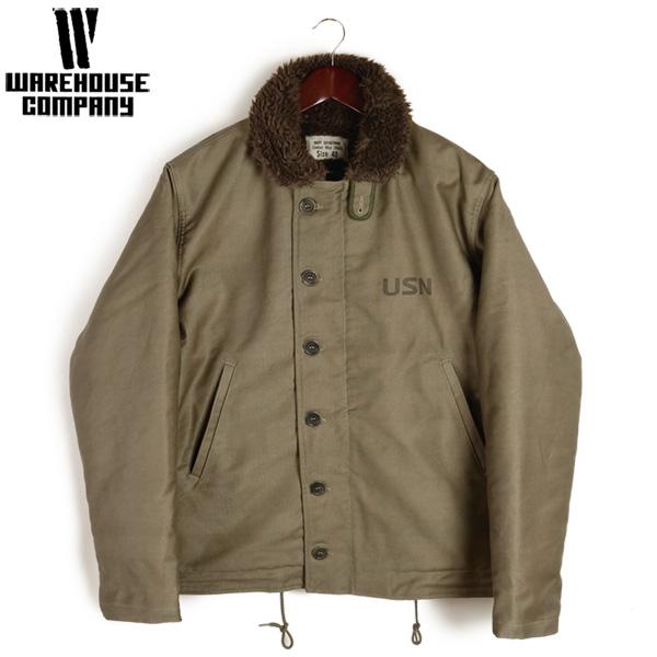 WAREHOUSE ウエアハウス Lot.2227 FINAL FORM OF WW2 1945 N-1 WINTER JACKET KHAKI (NXSX 79062）後期型 N-1 ジャケット 1945モデル PATTERN Bの画像
