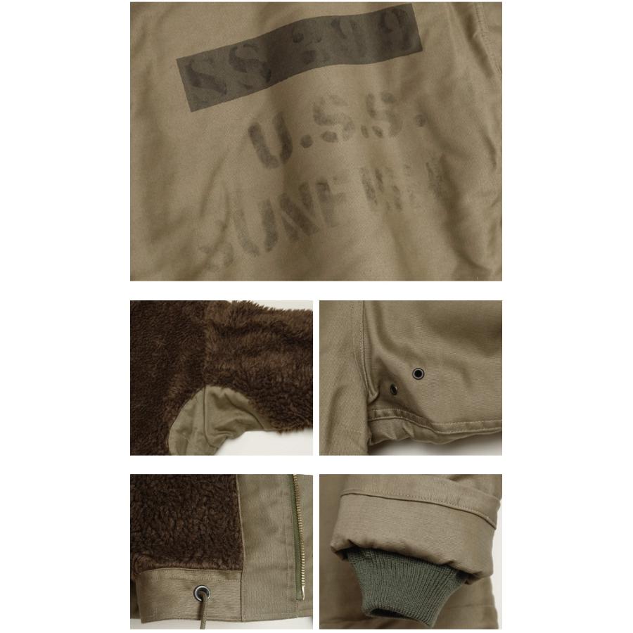 WAREHOUSE ウエアハウス Lot.2227 FINAL FORM OF WW2 1945 N-1 WINTER JACKET KHAKI (NXSX 79062）後期型 N-1 ジャケット 1945モデル PATTERN Bの画像