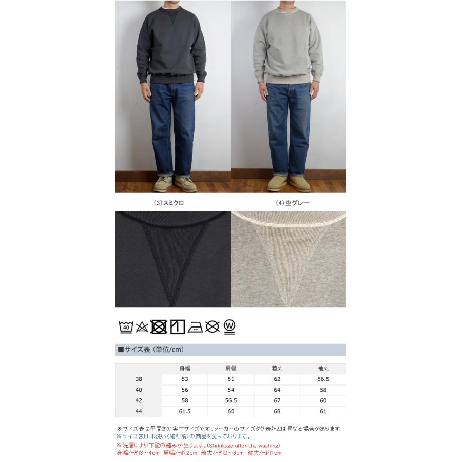 WAREHOUSE（ウエアハウス） Set-in-Sleeve Sweat セット イン スリーブ