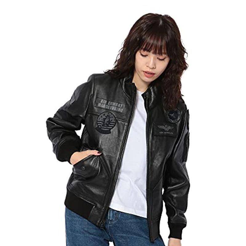 アヴィレックス Jacket レザージャケット Ah L Cwu Leather レザージャケット Jacket レディースファッション レディース
