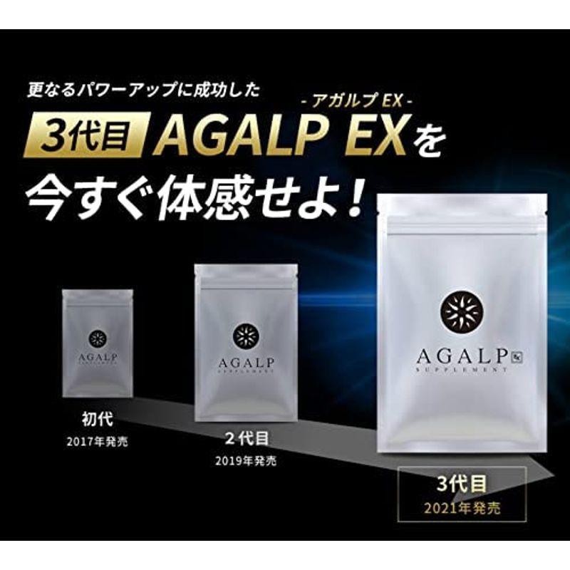 新作入荷中 公式AGALP EX (アガルプ) ノコギリヤシ 亜鉛 ブロッコリー