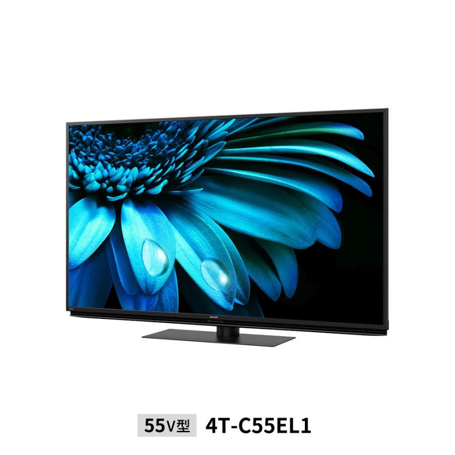 AQUOS 4K 【関東指定エリア 送料/設置無料】シャープ 4T-C55EL1 55 