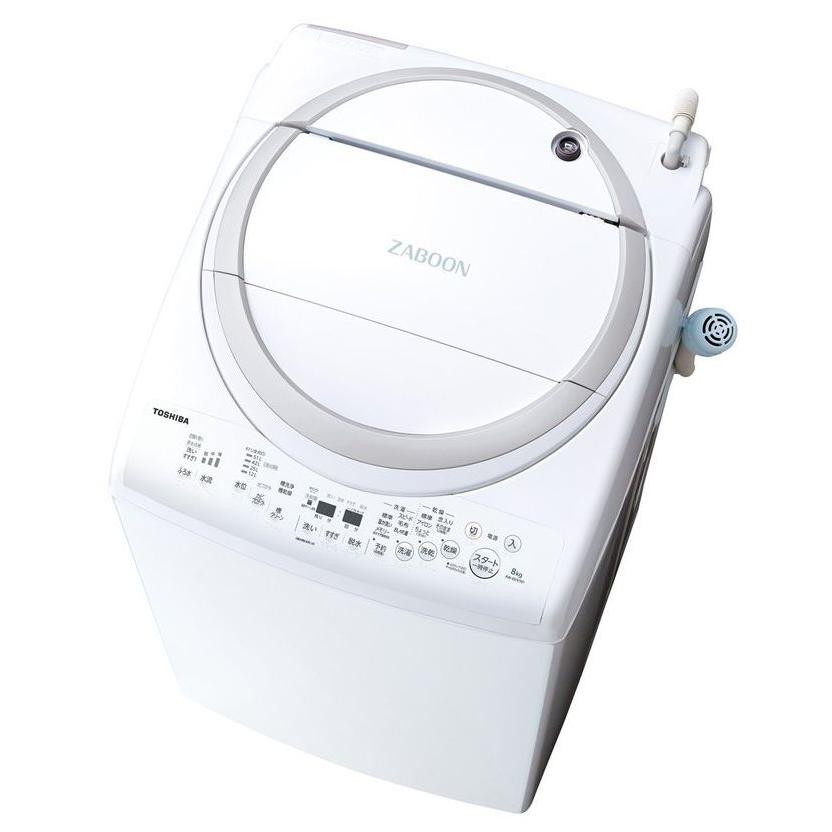東芝 AW-8V9-W ZABOON ザブーン 全自動洗濯機 8kg グラン 東芝 AW-8V9-W ZABOON ザブーン 全自動洗濯機 8kg グラン