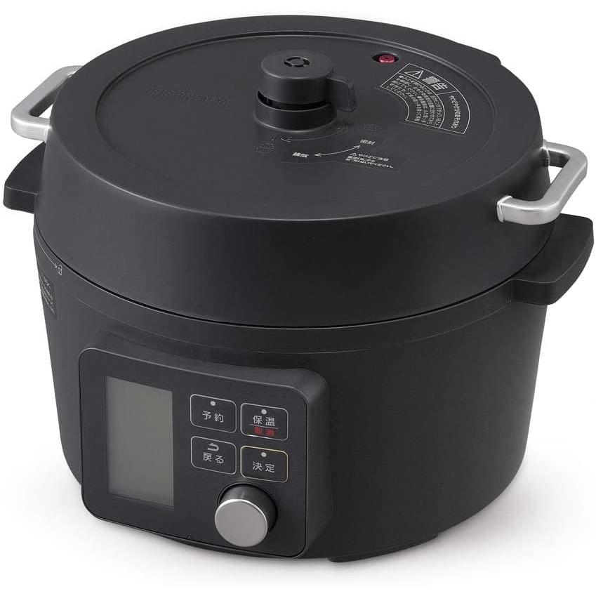 アイリスオーヤマ 自動かくはん式調理機 CHEF DRUM DAC-IA2-H グレー 