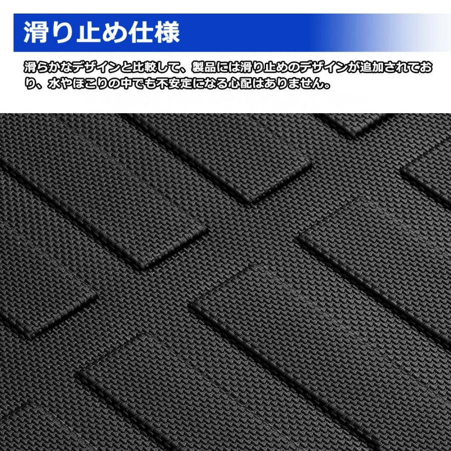 SUNVIC 新型 セレナ C28 フロアマット ラゲッジマット 3D TPE 立体