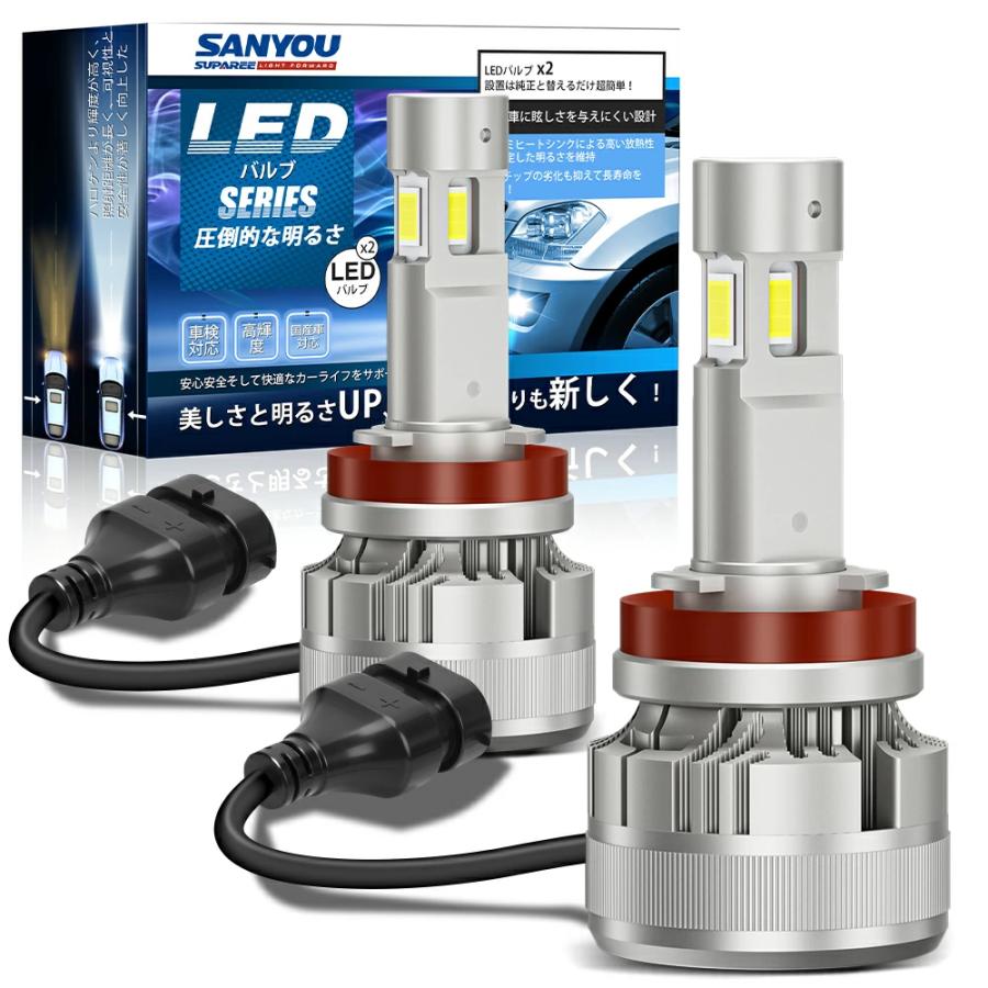 SANYOU SUPAREE 【SANYOU SUPAREE】 H11 LED ヘッドライト H8 H16