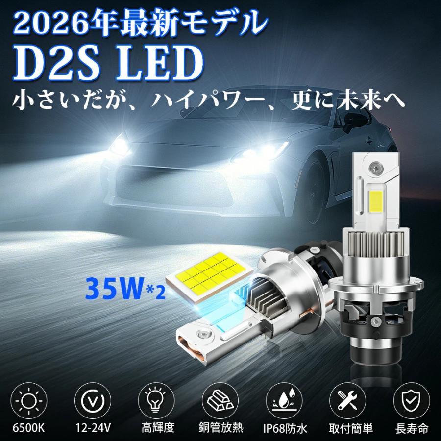 SANYOU SUPAREE 【SANYOU SUPAREE】 D2S LED DC12/24V ホワイト6500K
