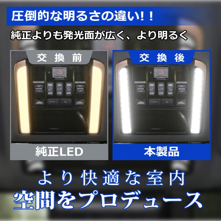 SUNVIC アルファード ヴェルファイア 40系 LED ルームランプ ユニット