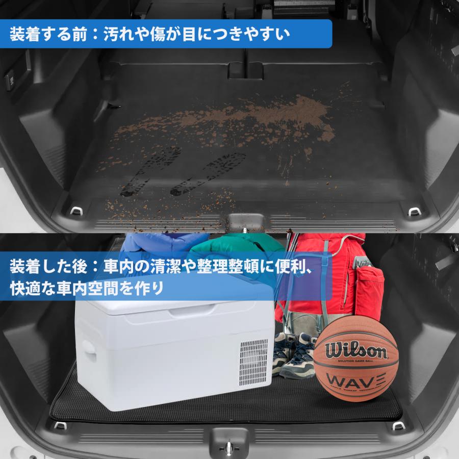 N-VAN JJ1 JJ2系 ラゲッジマット 荷室 トランクマット フロントマット フロアマット｜kitazawashouji｜08