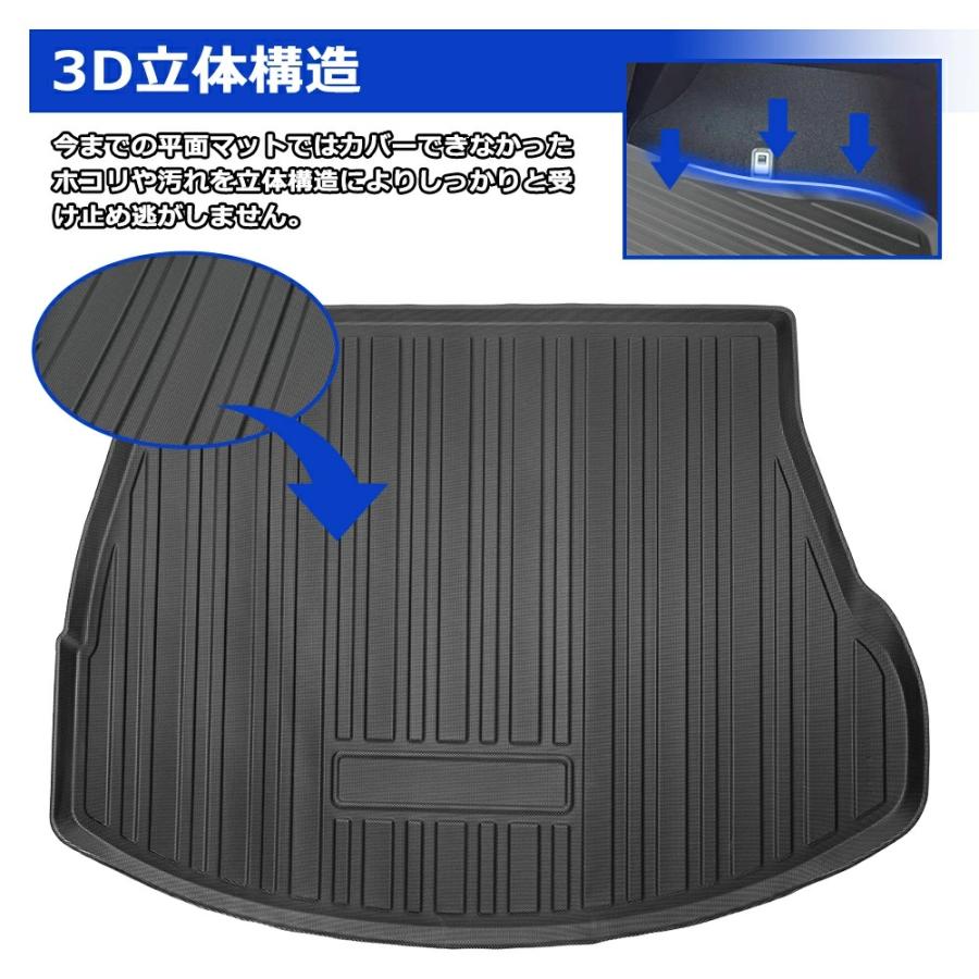SUNVIC レクサス 新型 NX 20系 ラゲッジマット トランクマット ラバー