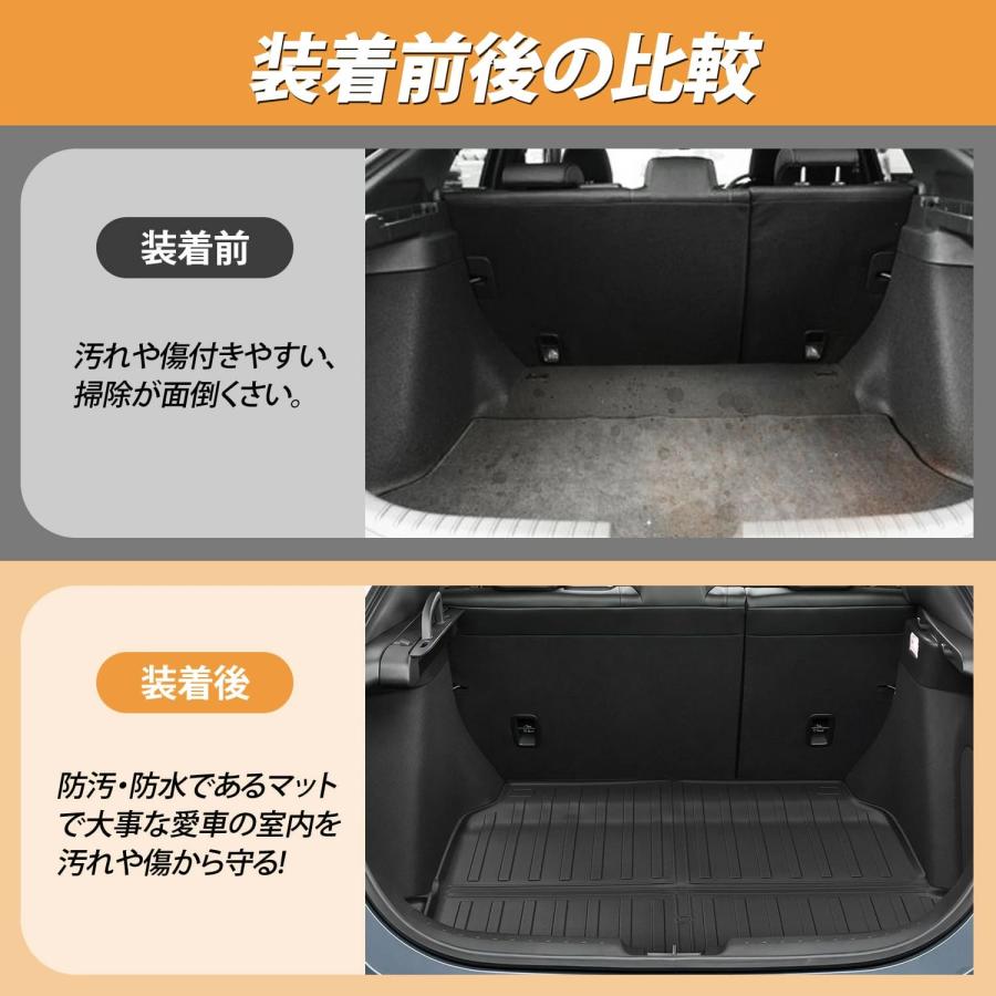 SUNVIC ホンダ シビック FL系 3D ラゲッジマット トランクマット 防水