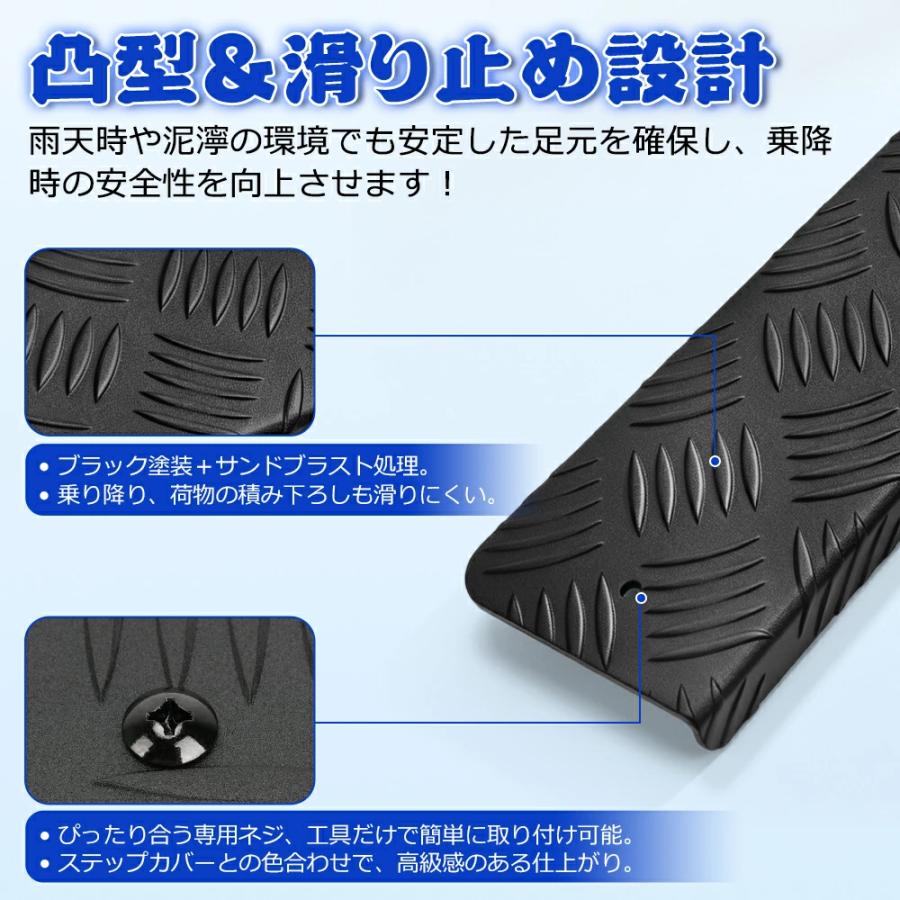 SUNVIC ハイエース 200系 リアステップカバー 標準 S-GL DX 1型-9型