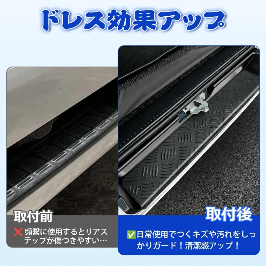 SUNVIC ハイエース 200系 リアステップカバー 標準 S-GL DX 1型-9型