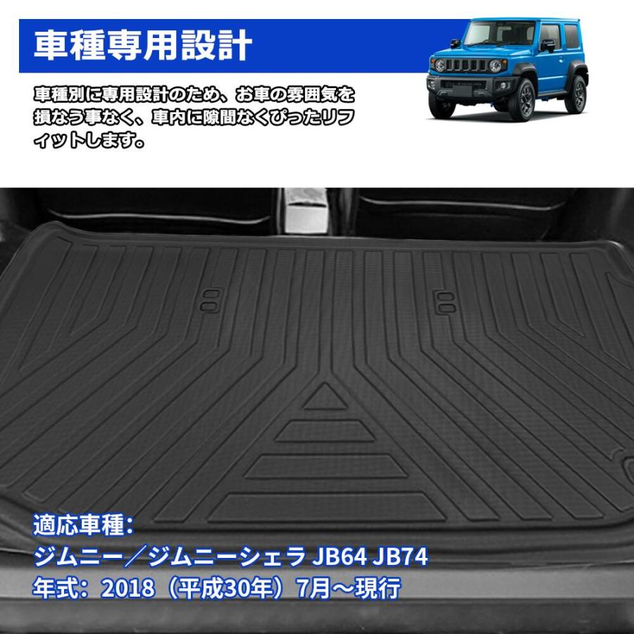 SUNVIC ジムニー ラゲッジマット トランクマット ラバーマット JB64W