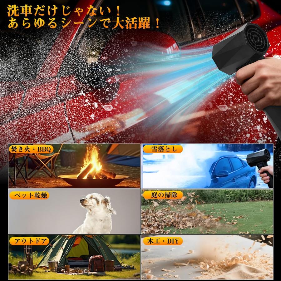 在庫処分！エアダスター ディスプレイ付き ブロワー 大容量バッテリー SUNVIC 【在庫処分】 エアダスター ディスプレイ付き 充電式 ブロワー