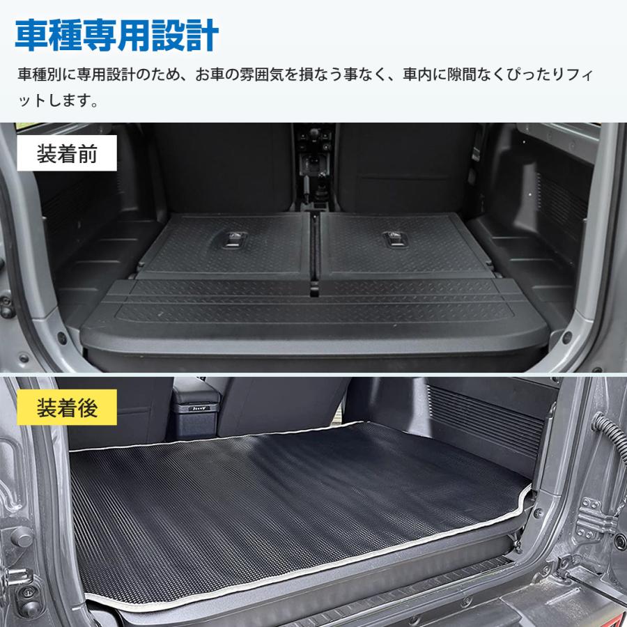 SUNVIC 新型 ジムニー JB64W シエラ JB74W ラゲッジマット 荷室