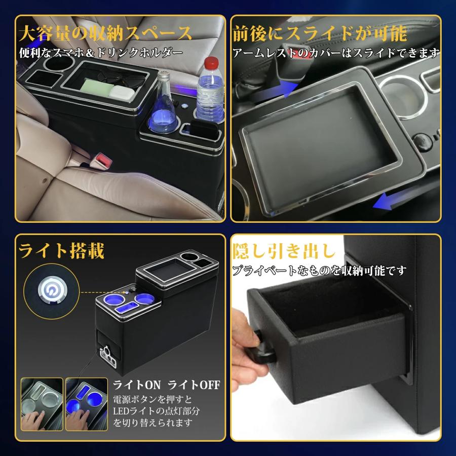 BORDAN 汎用コンソールボックス ヴォクシー 80系 ステップワゴン RP系