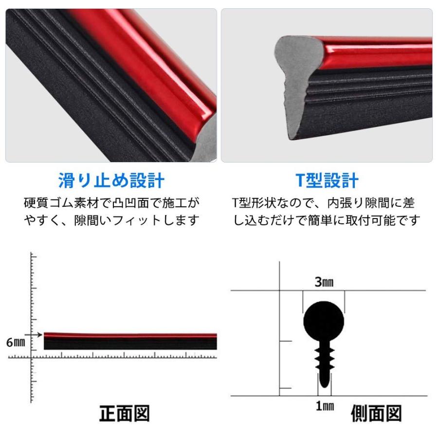 Sunvic インテリアスリムモール 車用カラーモール 内装 スリムモール マルチモール 赤い レッドモール 極細10m 簡単取付 Su Tk348 Sunvic合同会社 通販 Yahoo ショッピング