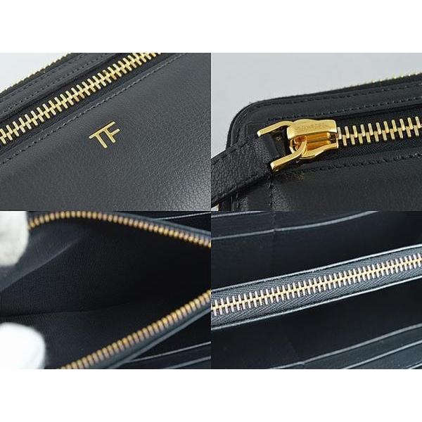 【未使用品】トムフォード　TOM FORD 長財布　ブラック　牛革 未使用品】トムフォード TOM FORD 長財布 ブラック 牛革 【公式通販】