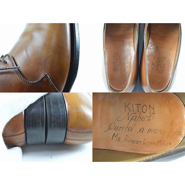 キートン（Kiton） ◇キートン◇KITON ナポリ ダービー メンズシューズ
