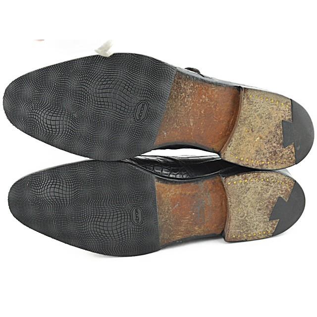 JOHN LOBB（ジョンロブ） ◇ジョンロブ◇超豪華 クロコダイル シングル