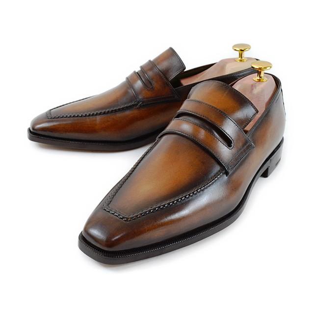 ベルルッティ 未使用品 不朽の名作 アンディ ローファー ヴェネチアンレザー メンズシューズ Berluti Andy 税込 Supersport Tn