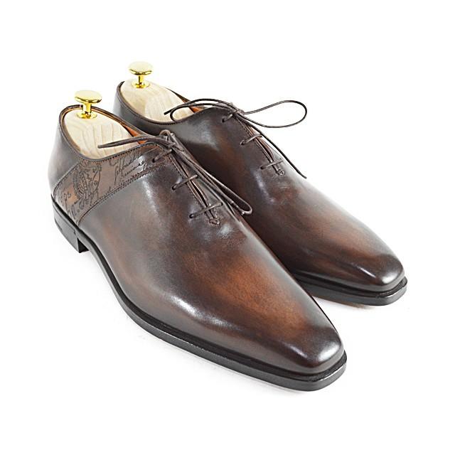 Berluti　ベルルッティデムジュール　スカーズ　スクリットカリグラフィー Berluti ◇ベルルッティ◇未使用品 スクリット カリグラフィ シューズ