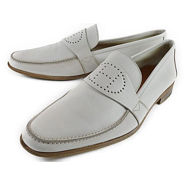 HERMES（エルメス） ◇エルメス◇エブリン メンズ ホワイトレザー 