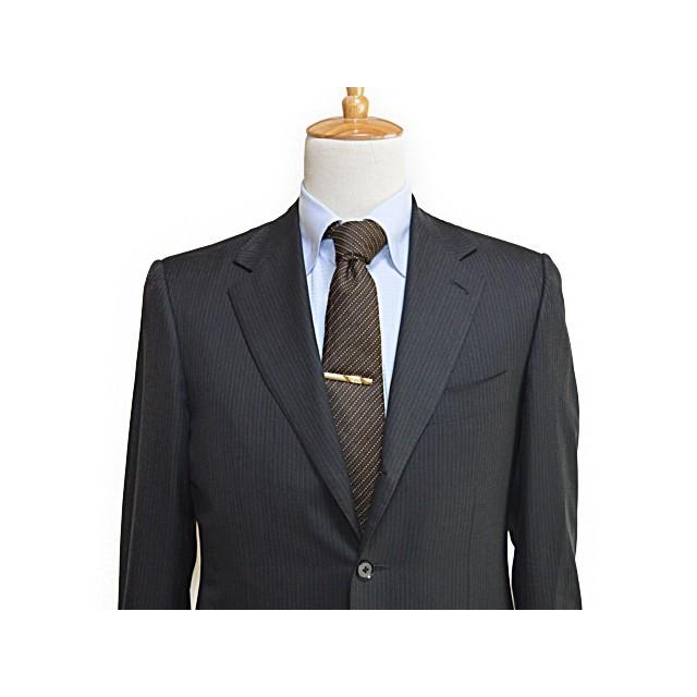 希少】ISAIA イザイア スーツ セットアップ ブラック ストライプ 48  