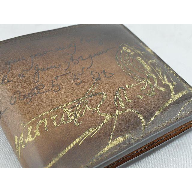 ✨極美品　付属品あり✨ベルルッティ　二つ折り　お札入れ　マコレ　カリグラフィ 楽天市場】Berluti ベルルッティ カリグラフィ マコレ 札入れ 2つ折