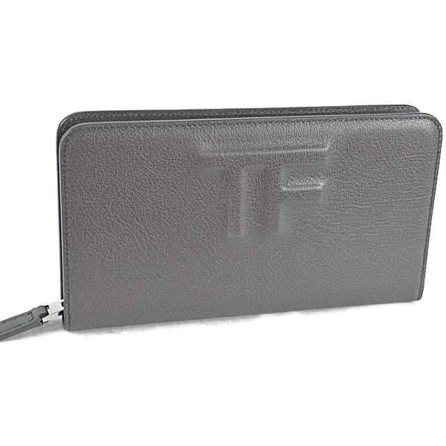 TOM FORD ◇トムフォード◇未使用品 TFロゴ ラウンド長財布  