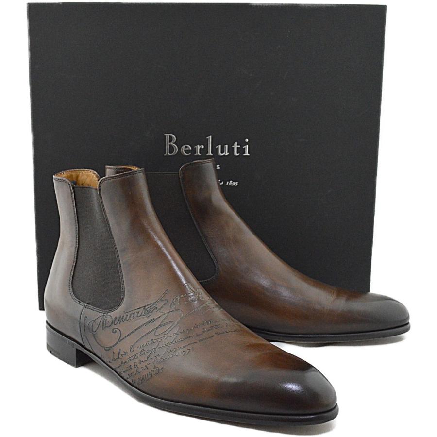 Berluti ◇ベルルッティ◇超美品 メンズ サイドゴアブーツ Berluti ◇ベルルッティ◇超美品 メンズ サイドゴアブーツ
