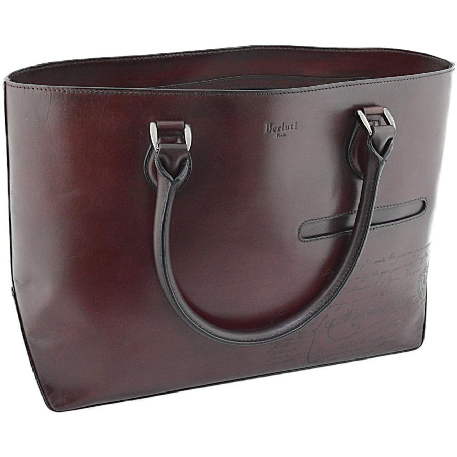 BERLUTI トートバッグ ヴェネチア 最終セール Berluti ベルルッティ トゥジュール トートバッグ スクリット ネイビー