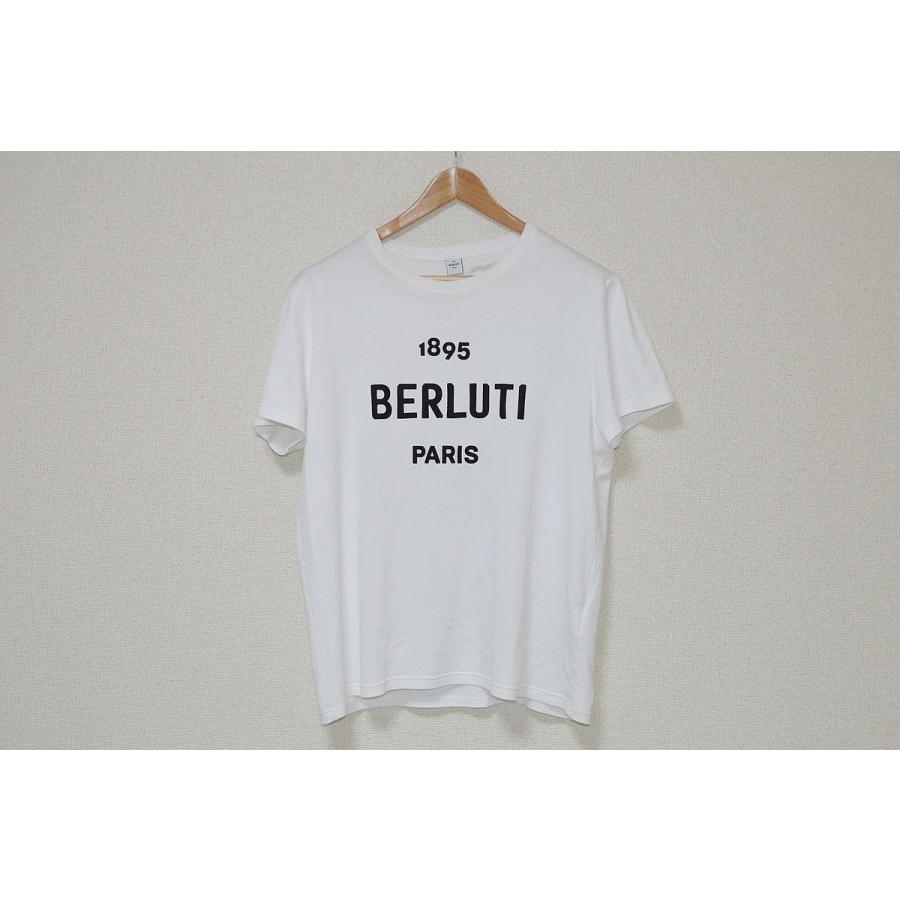 Berluti（ベルルッティ） ◇ベルルッティ◇美品 刺繍ロゴ付きコットンT 
