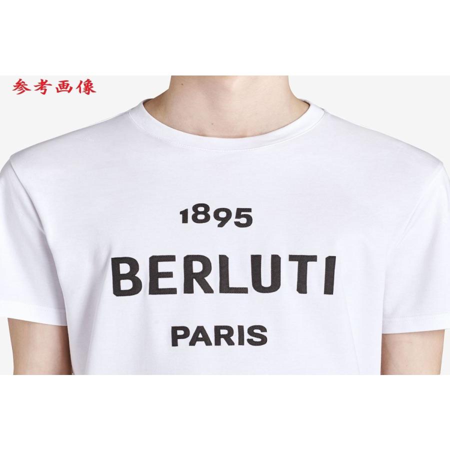 Berluti（ベルルッティ） ◇ベルルッティ◇美品 刺繍ロゴ付きコットンT 