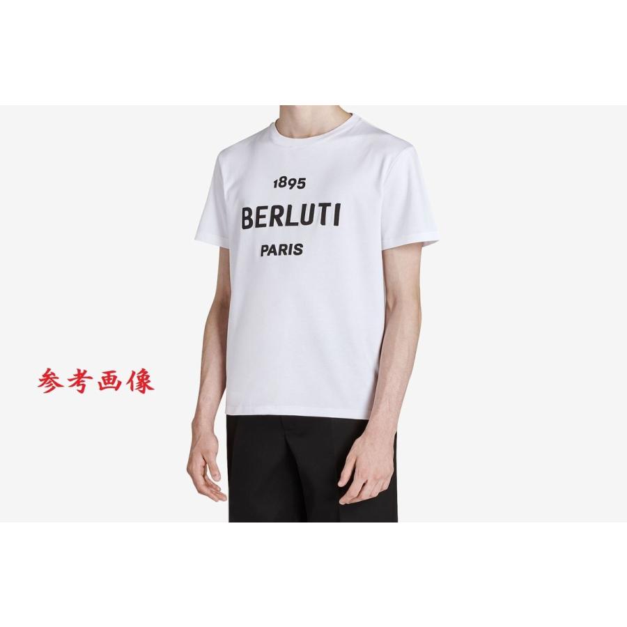 Berluti（ベルルッティ） ◇ベルルッティ◇美品 刺繍ロゴ付きコットンT 