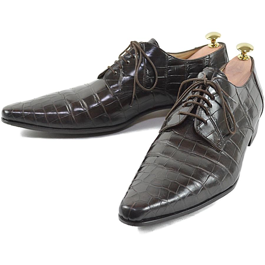 ドルチェ＆ガッバーナ 超豪華 超高級 美しいブラウン クロコダイル  