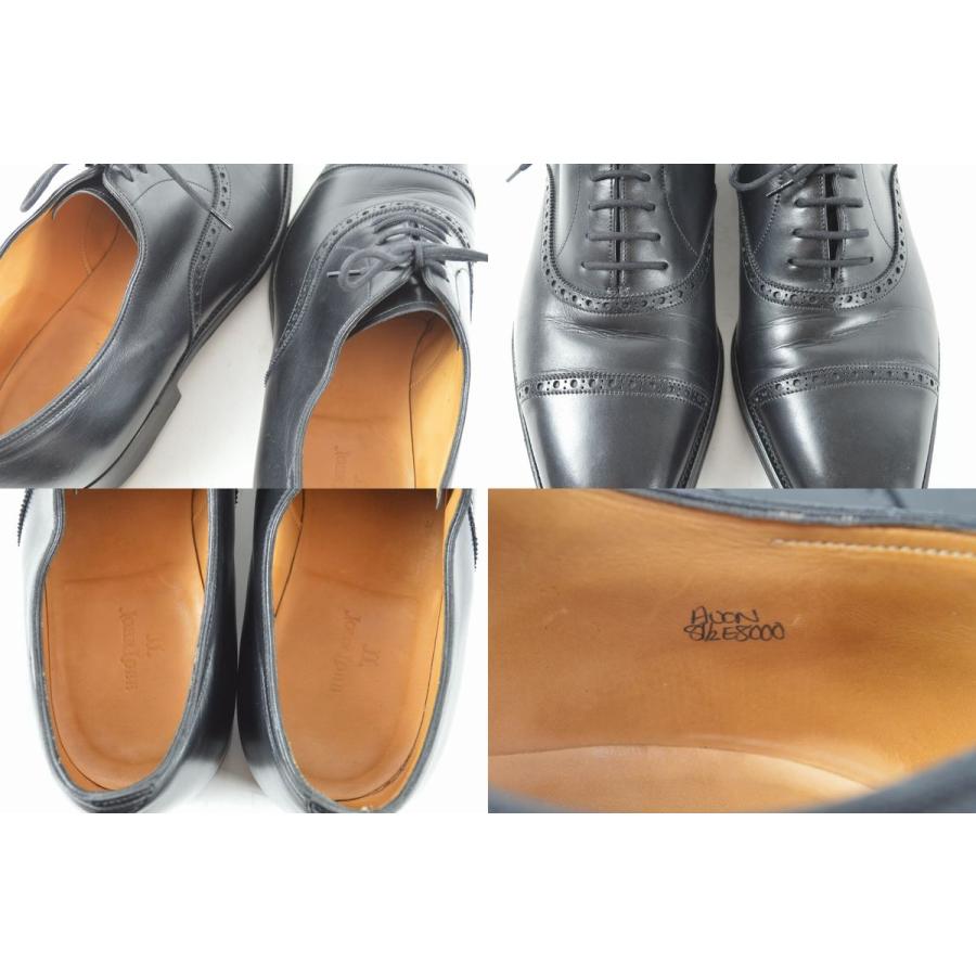 JOHN LOBB◇ジョンロブ◇ボーダー◇旧ロゴ◇6 1/2EE◇廃盤◇希少 美品☆ジョンロブ 9E【☆スキンステッチ仕様/8896ラスト/BORDER