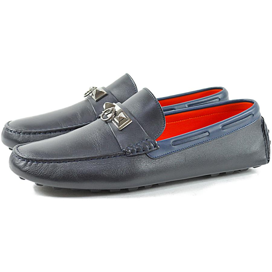 新品未使用 HERMES 【40サイズ】 モカシン Irving メドール金具 新品未使用 HERMES 【40サイズ】 モカシン Irving メドール金具 【公式