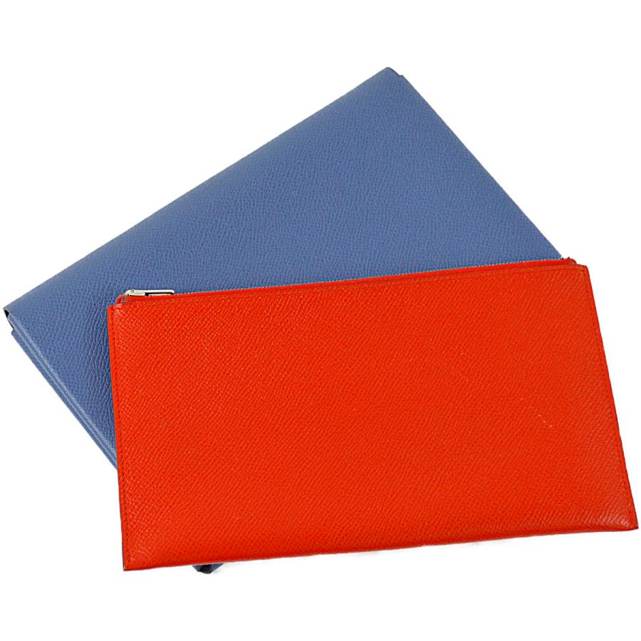 HERMES ◇エルメス◇超美品 カルヴィMM ジップポーチ付き クラッチ