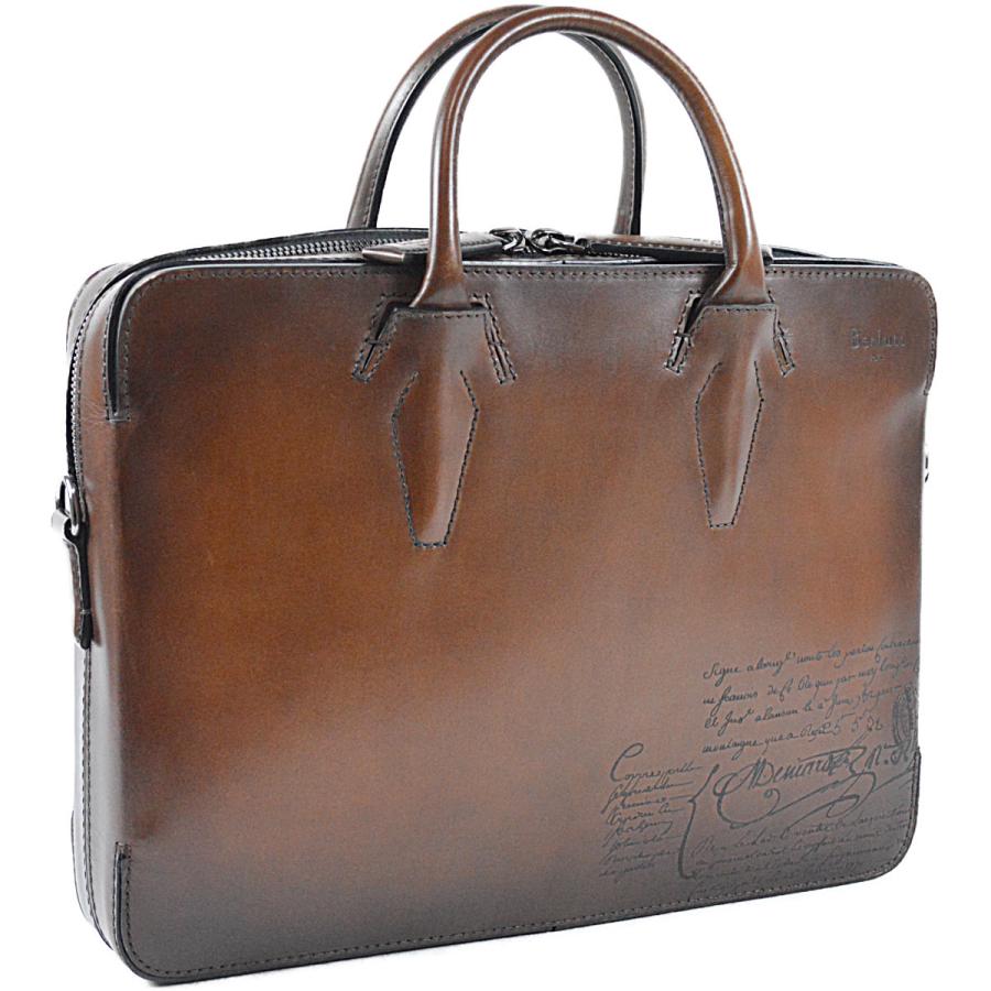 ベルルッティブリーフケースProfil Mini Scritto Berluti（ベルルッティ） ◇ベルルッティ◇未使用品 スクリット
