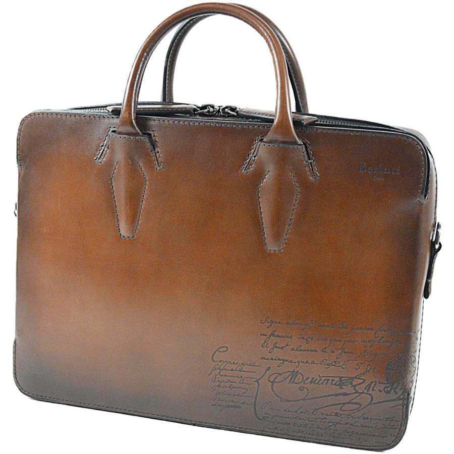 ベルルッティブリーフケースProfil Mini Scritto Berluti（ベルルッティ） ◇ベルルッティ◇未使用品 スクリット