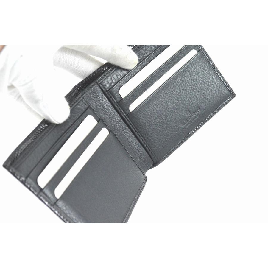 GIORGIO ARMANI ◇ジョルジオアルマーニ◇未使用品 リザード 2つ折り  